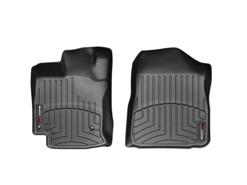 Toyota Venza FloorLiner - Front - WeatherTech - DigitalFit - Black - `09-`11