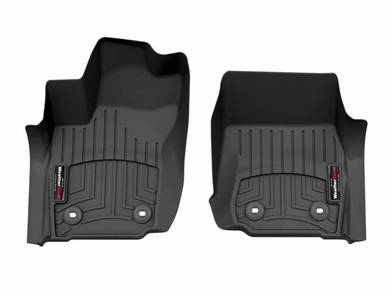 Toyota Tacoma FloorLiner - Front - WeatherTech - DigitalFit - Black - `24-`26