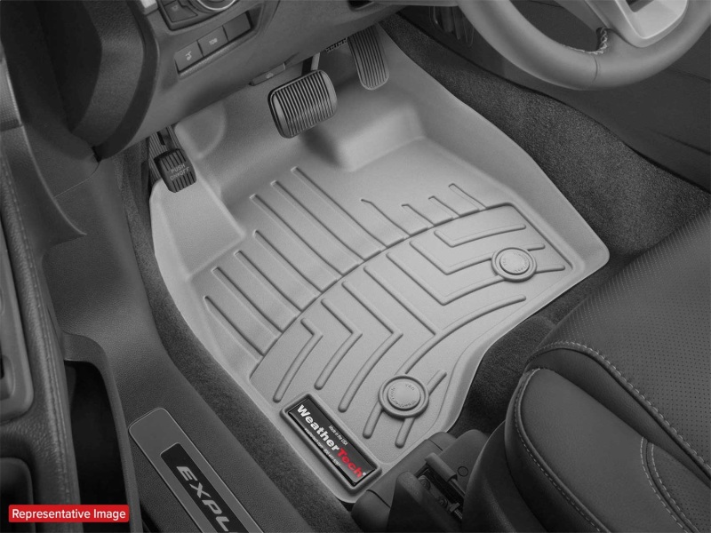 Ineos Grenadier Quartermaster FloorLiner - Rear - WeatherTech - DigitalFit - Black - `24-`25