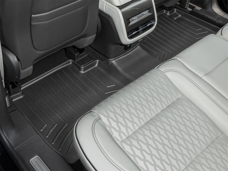 Lincoln Nautilus FloorLiner - Rear - WeatherTech - DigitalFit - Black - `24-`26