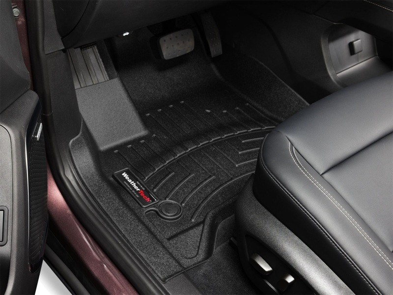 Chevrolet Traverse Floor Mat Set - Front - WeatherTech - FloorLiner DigitalFit - Black - `24-`26