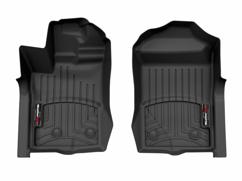 Ford Ranger FloorLiner - Front - WeatherTech - DigitalFit - Black - `24-`25