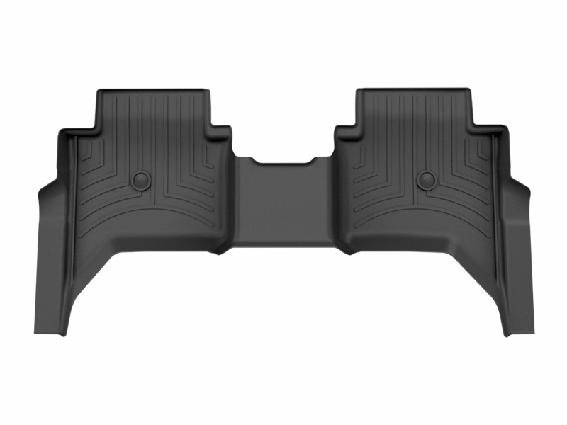Ford Ranger Floor Mat Set - Rear - WeatherTech - DigitalFit - Black - `24-`25