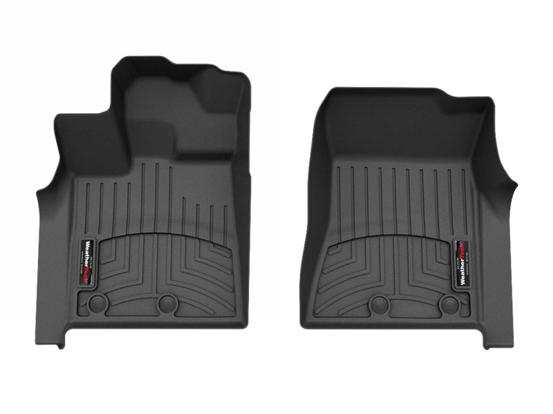 Infiniti QX80 FloorLiner - Front - WeatherTech - DigitalFit - Black - `25-`27 Infiniti QX80 FloorLiner - Front - WeatherTech - DigitalFit - Black - `25-`27