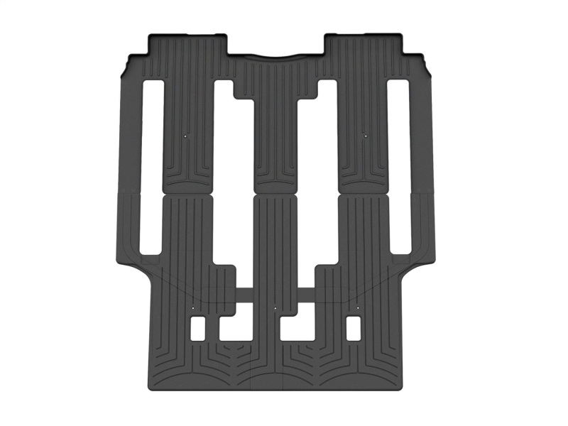 Kia Carnival Floor Mat Set - Rear and Third Row - WeatherTech - FloorLiner HP - Black - `25-`26