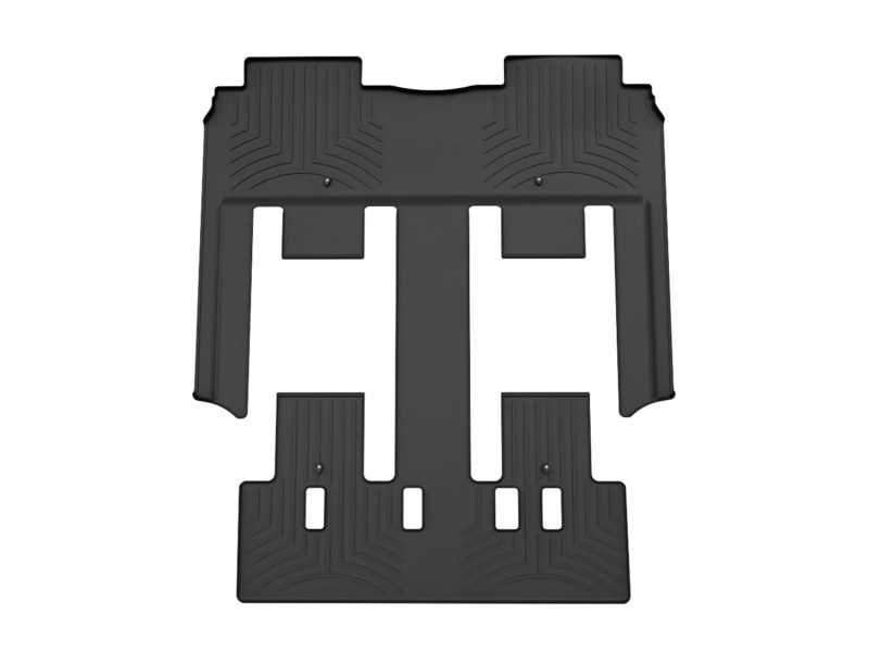 Hyundai Carnival Hybrid FloorLiner - Rear - WeatherTech - DigitalFit - Black - `25-`26