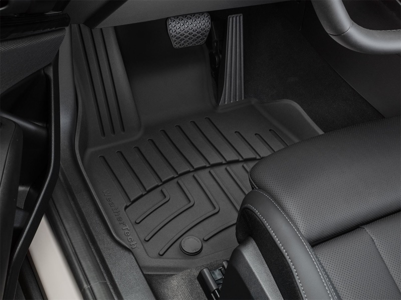 BMW X3 Floor Mats - Front - WeatherTech - FloorLiner HP - Black - `25-`27