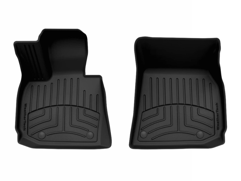 BMW X3 Floor Mats - Front - WeatherTech - FloorLiner HP - Black - `25-`27