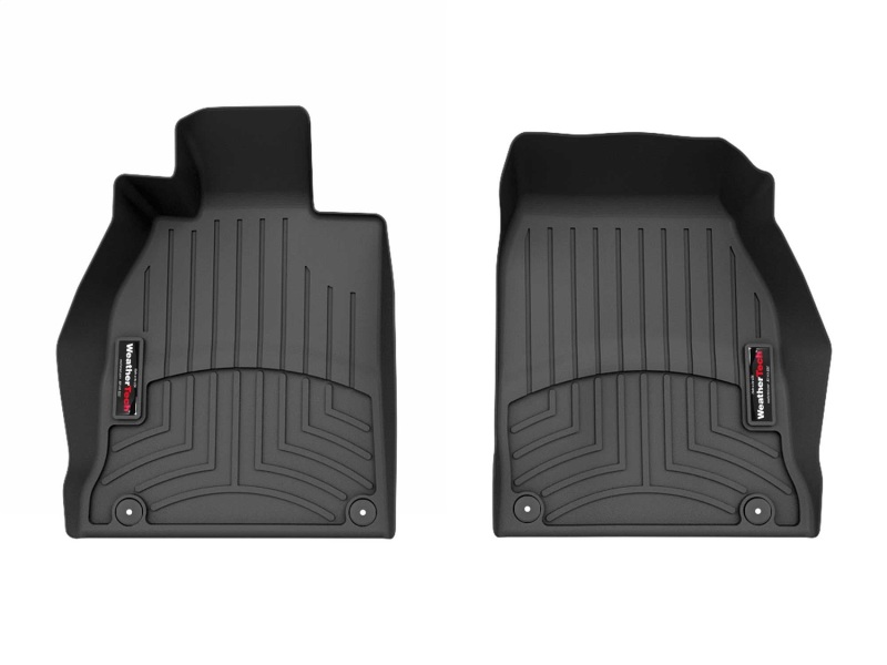 Porsche 911 Carrera Floor Mat Set - Front - WeatherTech - FloorLiner DigitalFit - Black - 2025+