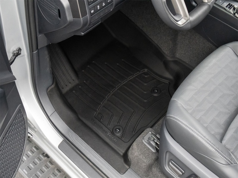 Toyota 4Runner Floor Mats - Front - WeatherTech - FloorLiner HP - Black - `25-`27