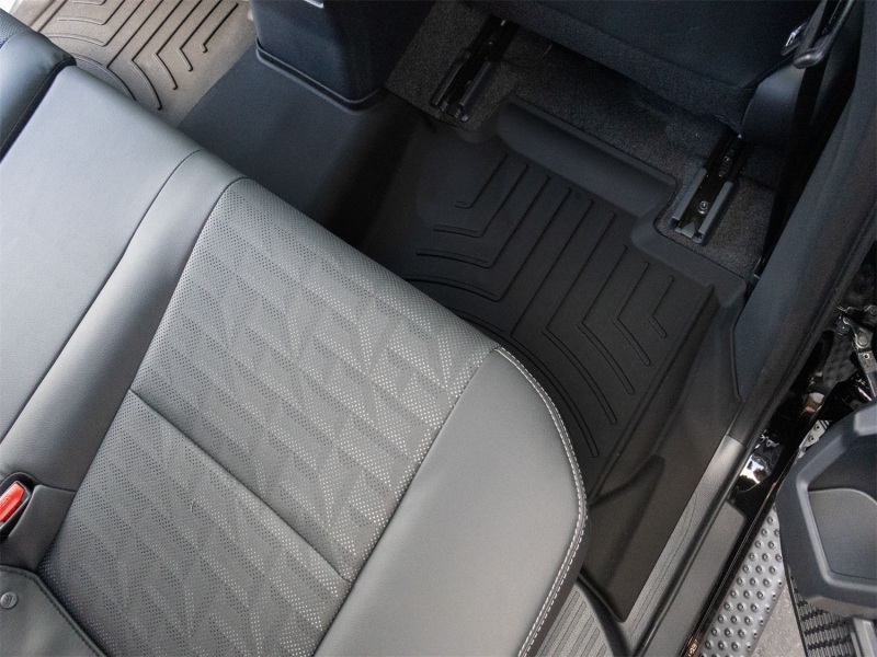 Toyota 4Runner Floor Mat - Rear - WeatherTech - FloorLiner HP - Black - `25-`27