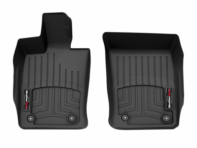 Porsche Panamera FloorLiner - Front - WeatherTech - DigitalFit - Black - `24-`26