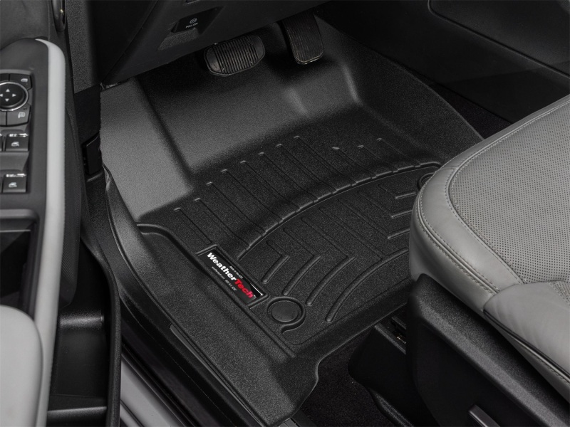 Ford Expedition FloorLiner - Front - WeatherTech - DigitalFit - Black - `25-`26