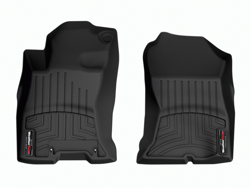 Subaru Crosstrek Floor Mat Set - Front - WeatherTech - DigitalFit - Black - `19-`23