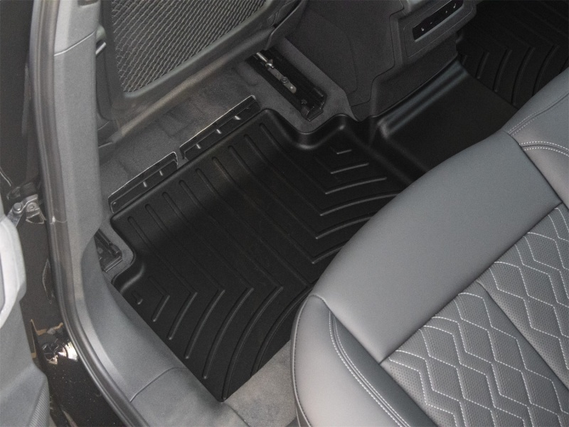 Audi A6 Sportback FloorLiner - Rear - WeatherTech - DigitalFit - Black - `24-`25