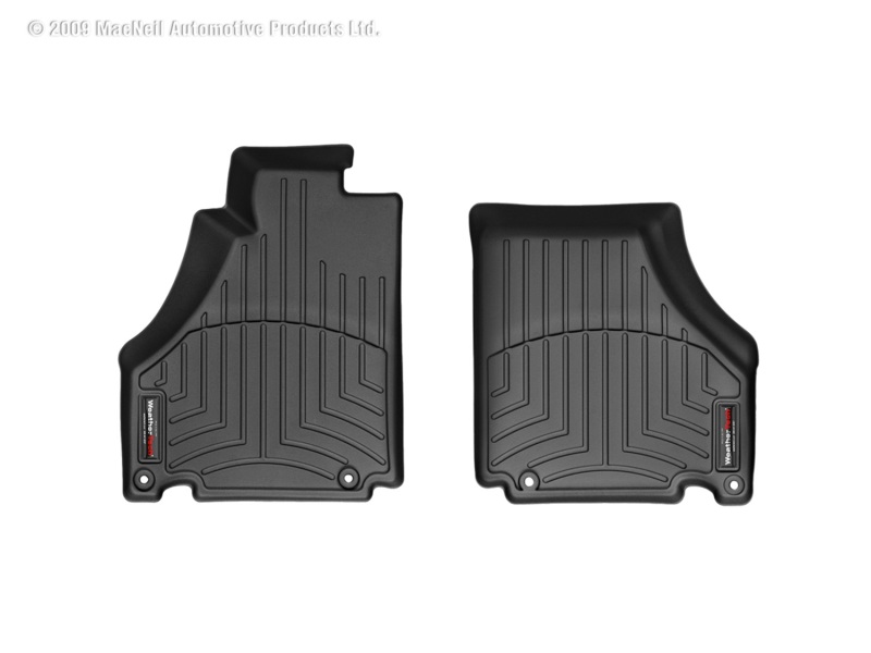 Ferrari F360 FloorLiner - Front - WeatherTech - DigitalFit - Black - `99-`05