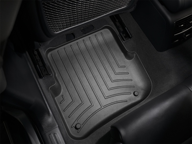 Audi A6 FloorLiner - Rear - WeatherTech - DigitalFit - Black - `05-`11