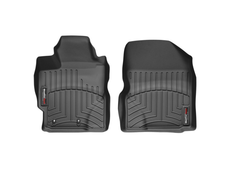 Toyota Yaris FloorLiner - Front - WeatherTech - DigitalFit - Black - `07-`11