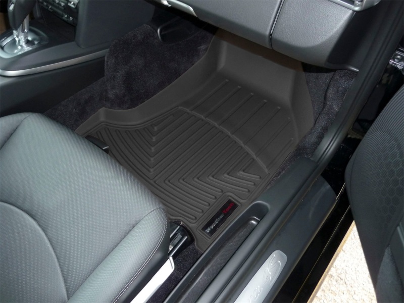 Porsche 911 FloorLiner - Front - WeatherTech - DigitalFit - Black - `05-`11