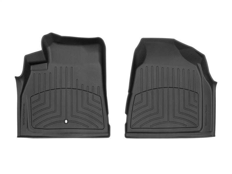 Buick Enclave Floor Mat Set - Front - WeatherTech - FloorLiner HP - Black - 2008