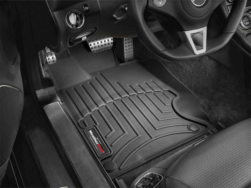 Mercedes-Benz SL-Class FloorLiner - Front - WeatherTech - DigitalFit - Black - `08-`12