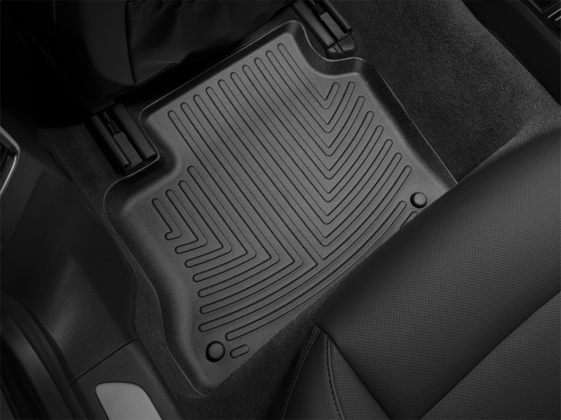 Porsche Panamera FloorLiner - Rear - WeatherTech - DigitalFit - Black - `10-`27