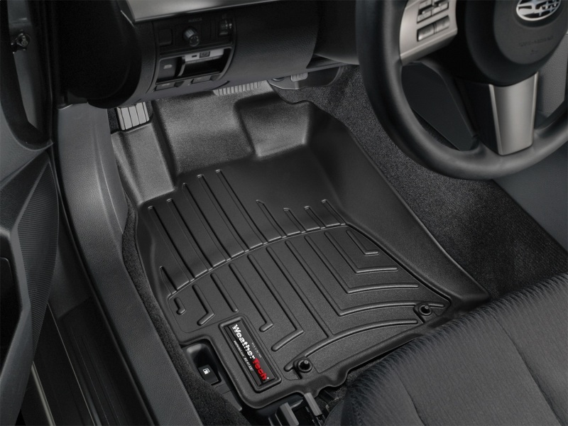 Subaru Legacy FloorLiner - Front - WeatherTech - DigitalFit - Black - `10-`27