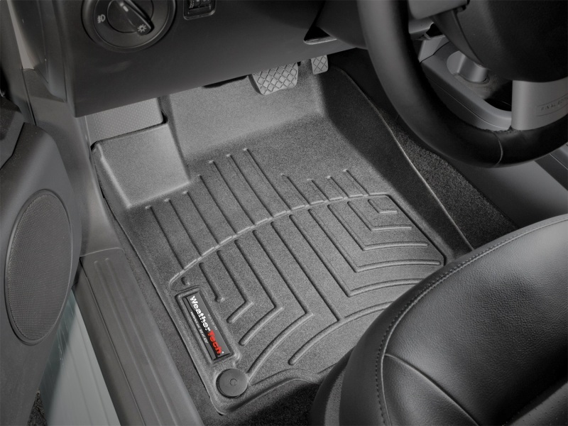 Volkswagen Beetle Floor Mat Set - Front - WeatherTech - DigitalFit - Black - `98-`11