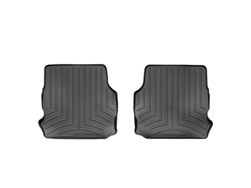 Volkswagen Beetle Floor Mat Set - Rear - WeatherTech - DigitalFit - Black - `98-`11