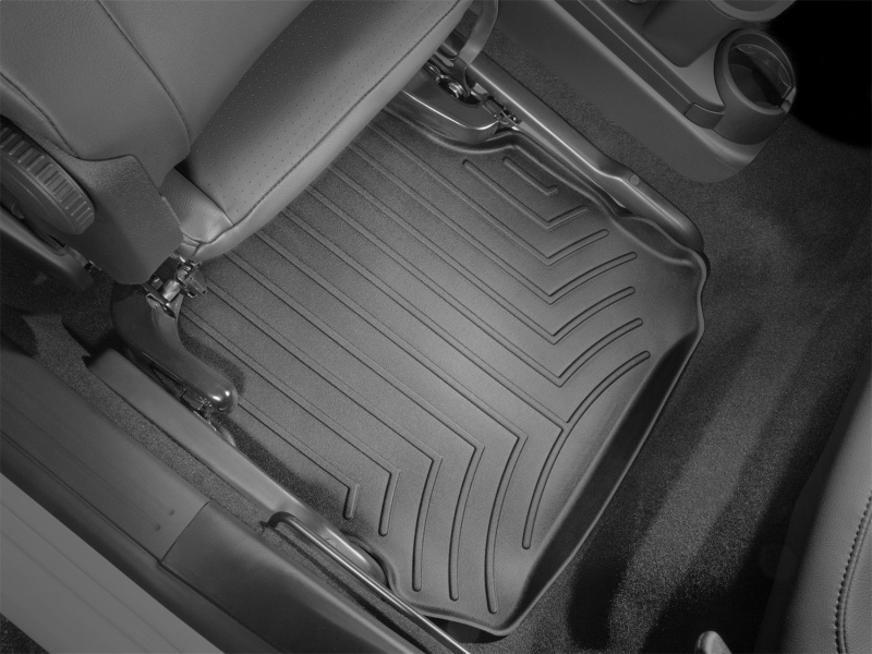 Volkswagen Beetle Floor Mat Set - Rear - WeatherTech - DigitalFit - Black - `98-`11