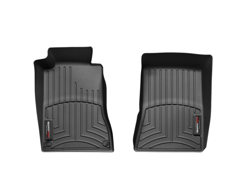 Mercedes-Benz C-Class FloorLiner - Front - WeatherTech - DigitalFit - Black - `00-`07