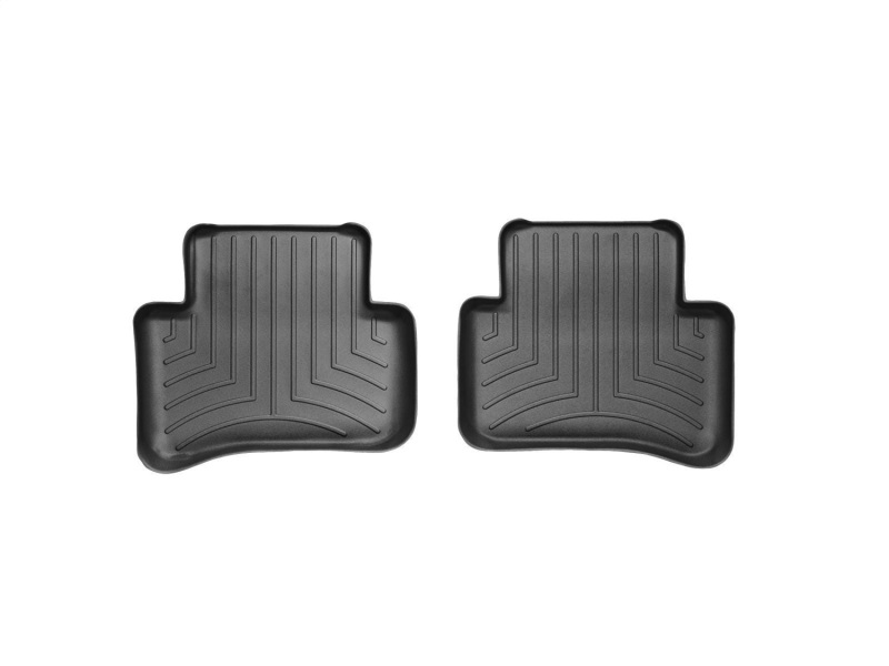 Mercedes-Benz C-Class FloorLiner - Rear - WeatherTech - DigitalFit - Black - `01-`07