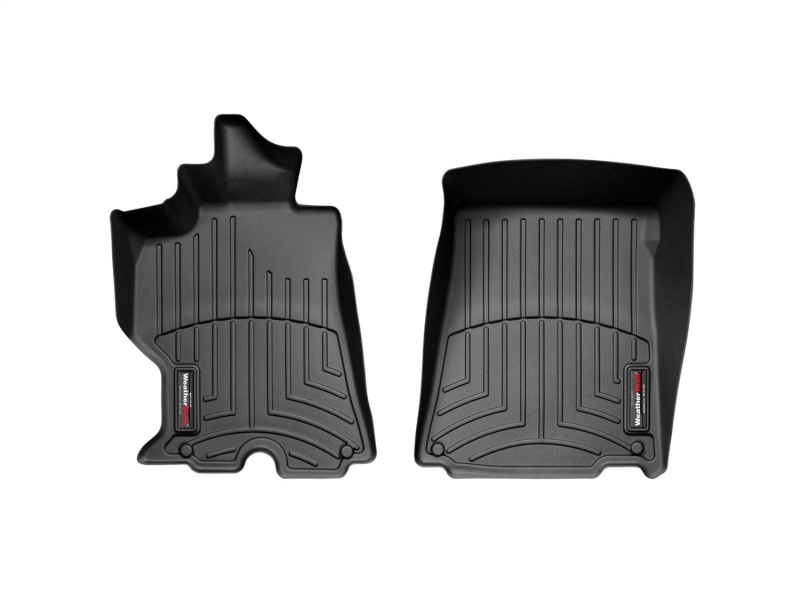 Ferrari California FloorLiner - Front - WeatherTech - DigitalFit - Black - `10-`27