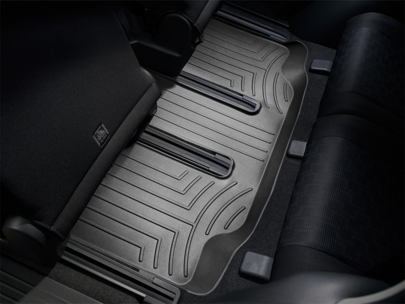 Mazda Mazda5 Floor Mats - Rear - WeatherTech - DigitalFit - Black - `08-`11