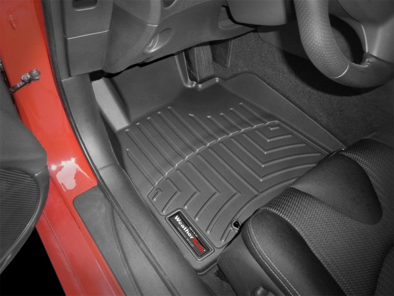 Nissan 370Z FloorLiner - Front - WeatherTech - DigitalFit - Black - `10-`27