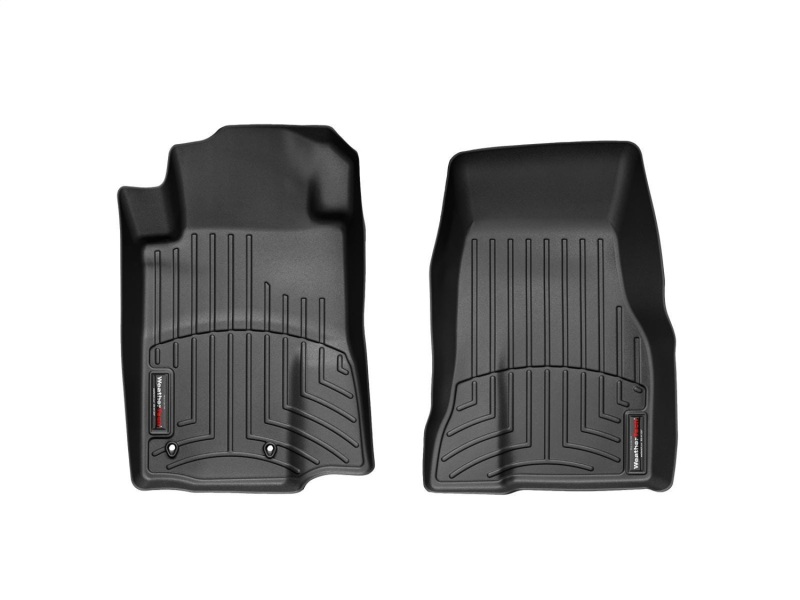 Ford Mustang FloorLiner - Front - WeatherTech - DigitalFit - Black - `10-`27