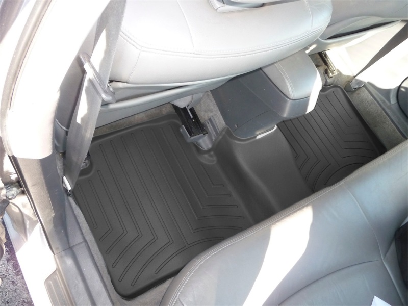 Honda Accord FloorLiner - Rear - WeatherTech - DigitalFit - Black - `98-`02