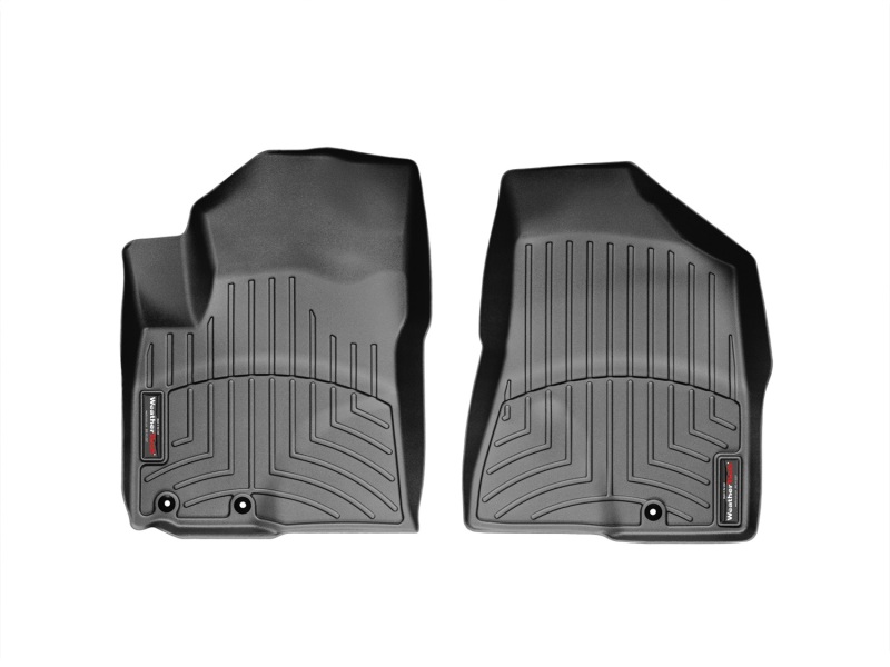 Kia Sorento Floor Mats - Front - WeatherTech - FloorLiner DigitalFit - Black - `11-`13