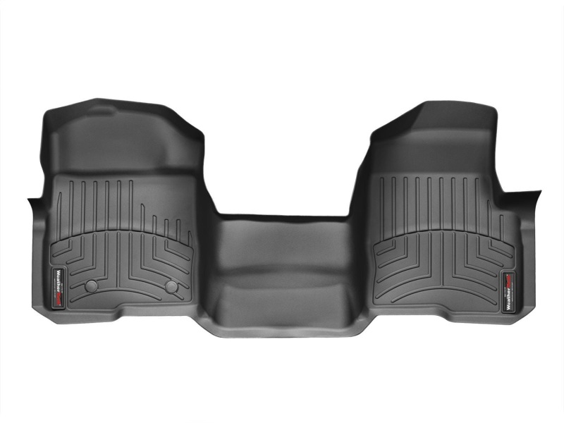 Ford F-150 FloorLiner - Front - WeatherTech - DigitalFit - Black - `11-`27