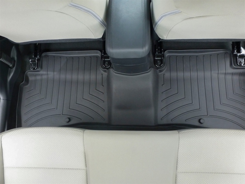 Kia Forte FloorLiner - Rear - WeatherTech - DigitalFit - Black - 2013