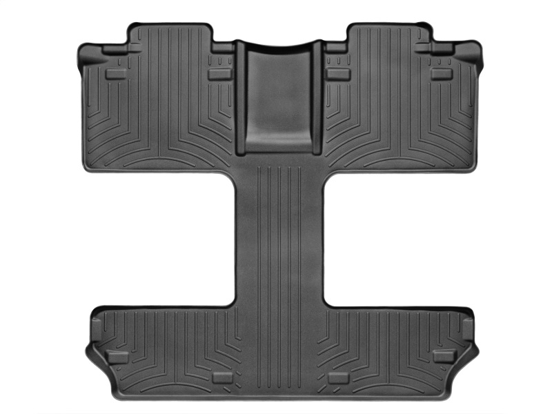 Toyota Sienna Rear FloorLiner - WeatherTech - DigitalFit - Black - `11-`27