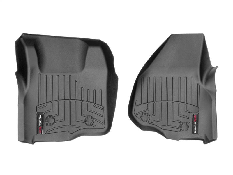 Ford F450 Floor Liner - Front - WeatherTech - DigitalFit - Black - `11-`27