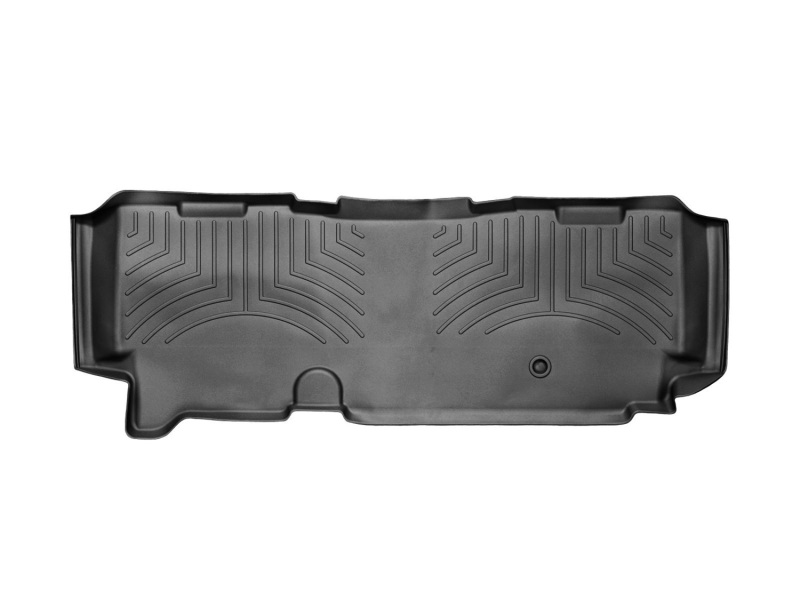 Ford F550 Super Cab FloorLiner - Rear - WeatherTech - DigitalFit - Black - `11-`27