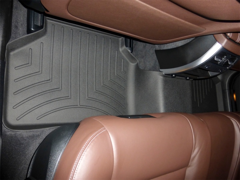 BMW 5 Series FloorLiner - Rear - WeatherTech - DigitalFit - Black - `14-`27