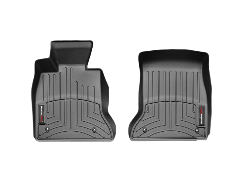 BMW 5 Series FloorLiner - Front - WeatherTech - DigitalFit - Black - `11-`27