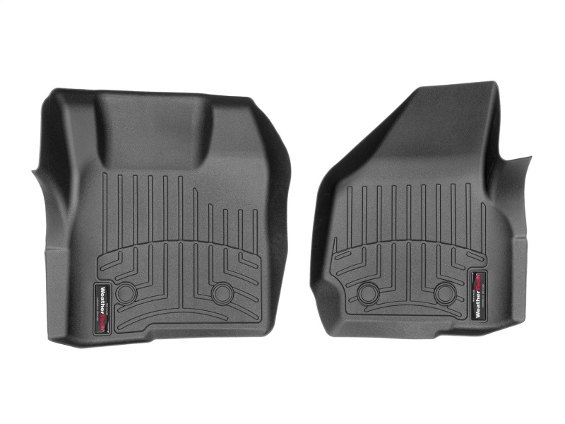 Ford F550 FloorLiner - Front - WeatherTech - DigitalFit - Black - `11-`27