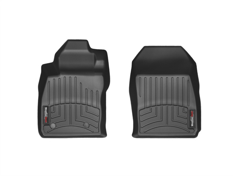 Ford Fiesta FloorLiner - Front - WeatherTech - DigitalFit - Black - `11-`27