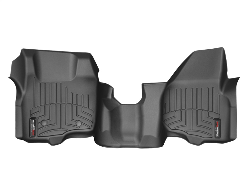 Ford F450 FloorLiner - Front - WeatherTech - DigitalFit - Black - `11-`27