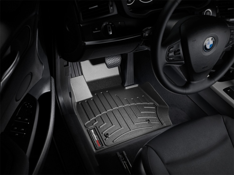 BMW X3 FloorLiner - Front - WeatherTech - DigitalFit - Black - `11-`27