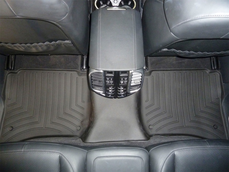 Porsche Cayenne FloorLiner - Rear - WeatherTech - DigitalFit - Black - `11-`27